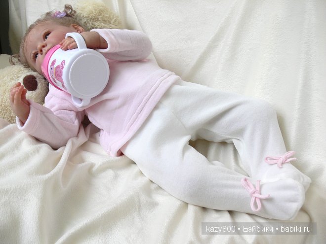 Сашенька нежный цветочек. Реборн Елены Коротковой "Natali-VO" (фото 5)