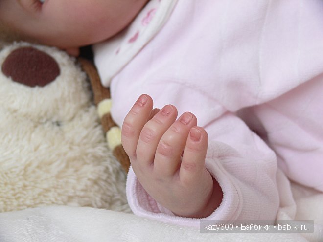 Сашенька нежный цветочек. Реборн Елены Коротковой "Natali-VO" (фото 7)