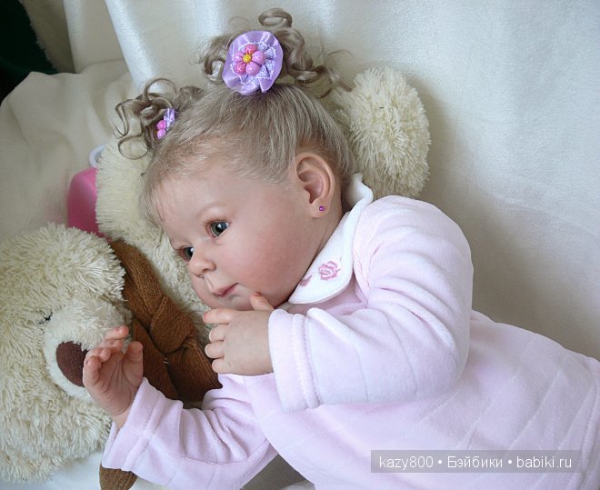 Сашенька нежный цветочек. Реборн Елены Коротковой "Natali-VO"