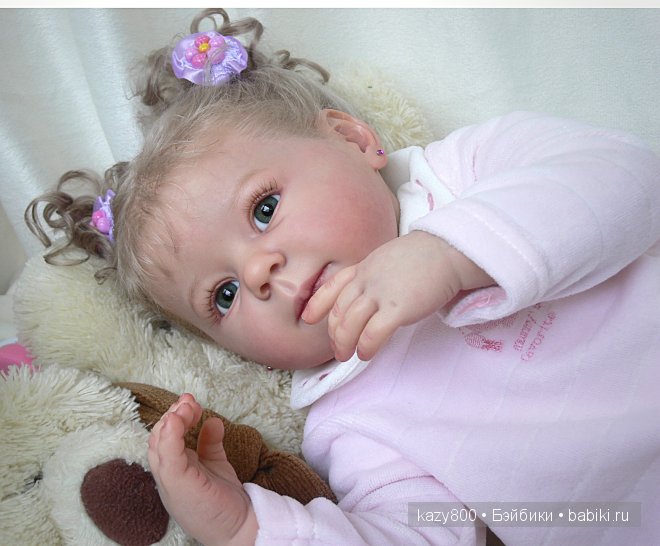 Сашенька нежный цветочек. Реборн Елены Коротковой "Natali-VO"