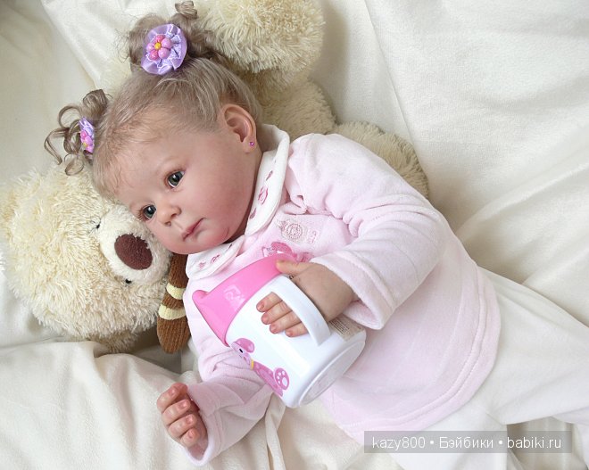 Сашенька нежный цветочек. Реборн Елены Коротковой "Natali-VO"