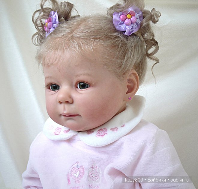 Сашенька нежный цветочек. Реборн Елены Коротковой "Natali-VO" (фото 4)