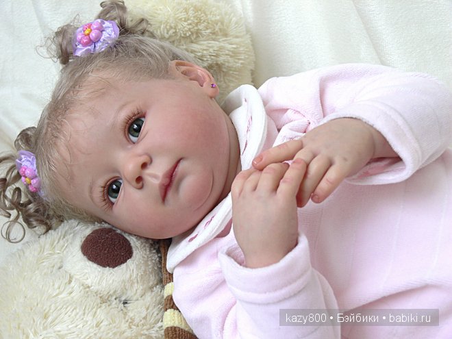 Сашенька нежный цветочек. Реборн Елены Коротковой "Natali-VO"