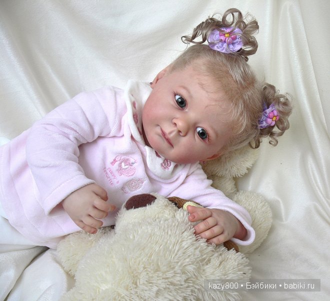 Сашенька нежный цветочек. Реборн Елены Коротковой "Natali-VO" (фото 2)