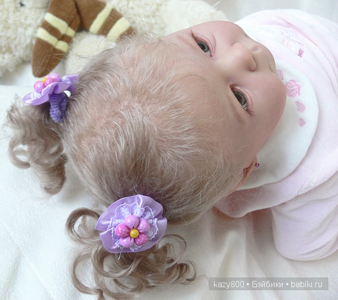 Сашенька нежный цветочек. Реборн Елены Коротковой "Natali-VO" (фото 9)