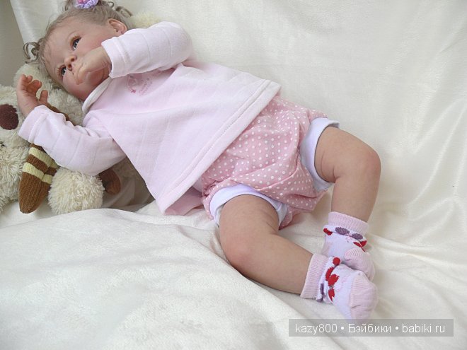 Сашенька нежный цветочек. Реборн Елены Коротковой "Natali-VO"