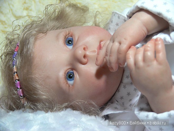 Куколка реборн Викуля. Мастерская Елены Коротковой "Natali-VO" (фото 4)