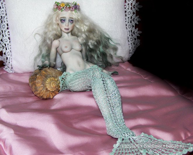 Влюбилась в русалку — Авторские куклы BJD (БЖД) у нас дома: фото (фото 10)