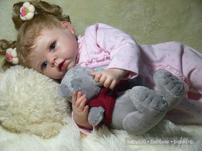 Яркая девочка Машенька. Куколка реборн Елены Коротковой "Natali-VO" (фото 9)