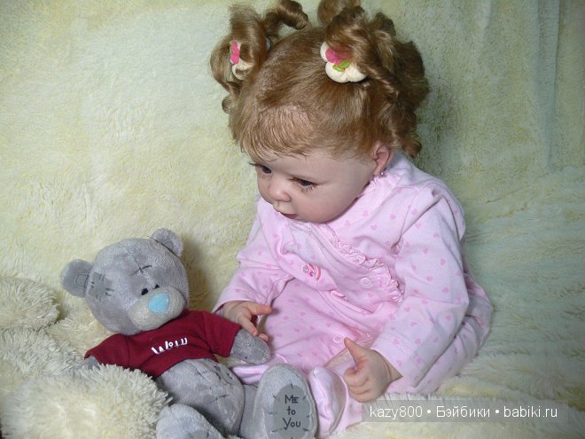 Яркая девочка Машенька. Куколка реборн Елены Коротковой "Natali-VO" (фото 10)