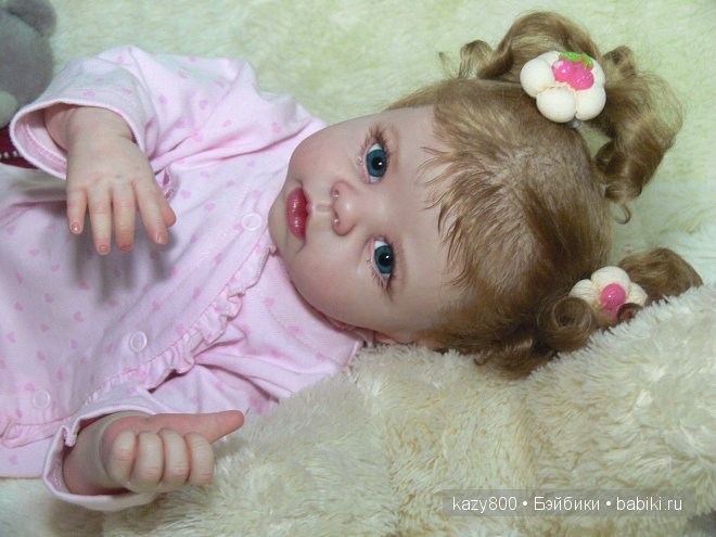 Яркая девочка Машенька. Куколка реборн Елены Коротковой "Natali-VO"