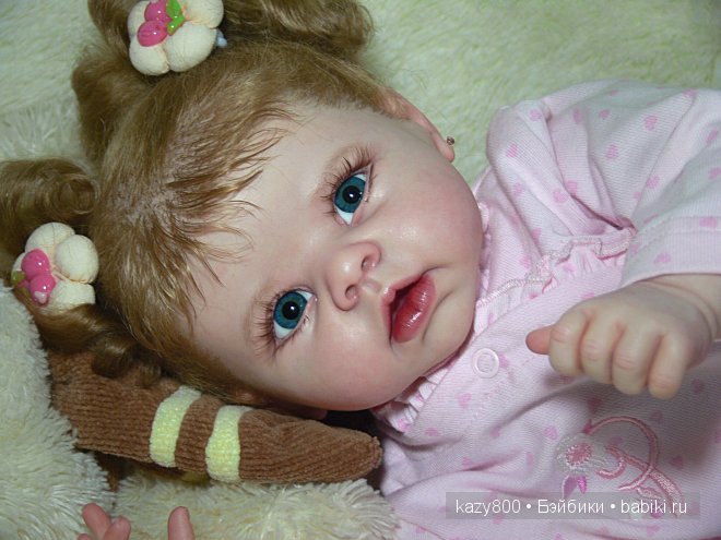 Яркая девочка Машенька. Куколка реборн Елены Коротковой "Natali-VO"