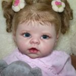 Яркая девочка Машенька. Куколка реборн Елены Коротковой "Natali-VO"