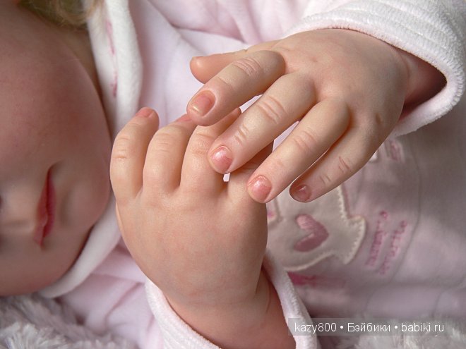 Катюша нежная фиалка. Куколка реборн Елены Коротковой" Natali-VO" (фото 6)