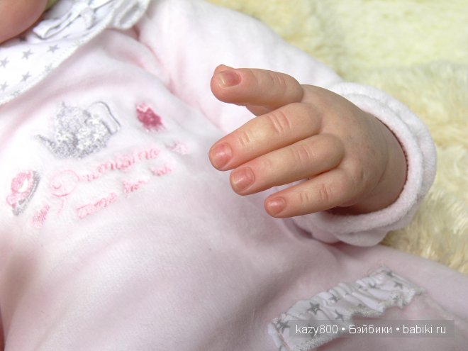 Настюша. Куколка реборн Елены Коротковой "Natali-VO" (фото 5)