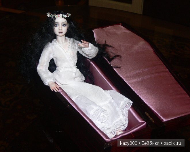 Панночка. По мотивам х/ф "Вий" 1967г. Авторская кукла Вороновой Виктории (фото 10)