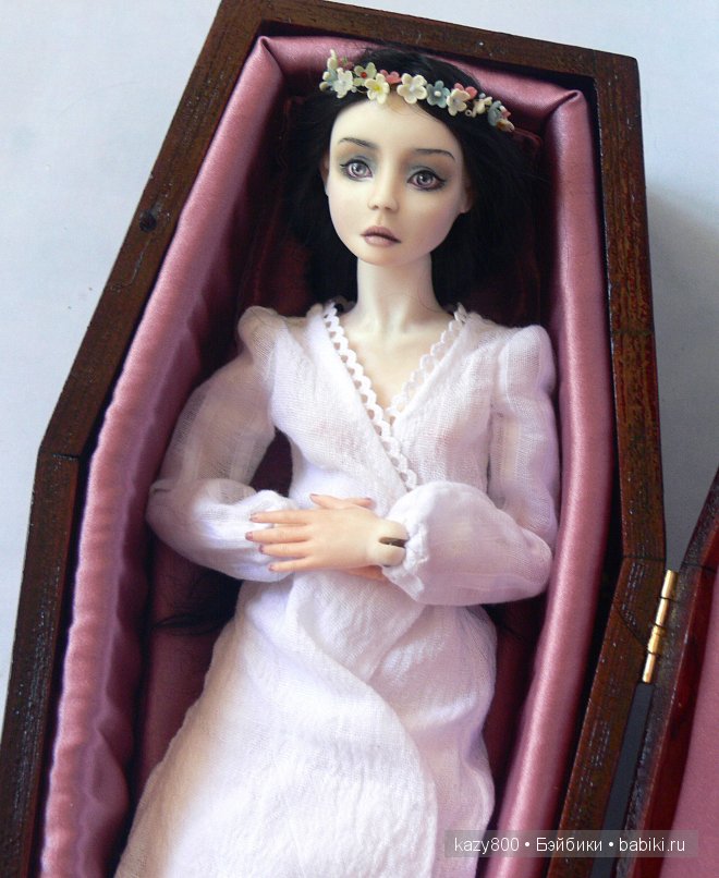 Панночка. По мотивам х/ф "Вий" 1967г. Авторская кукла Вороновой Виктории