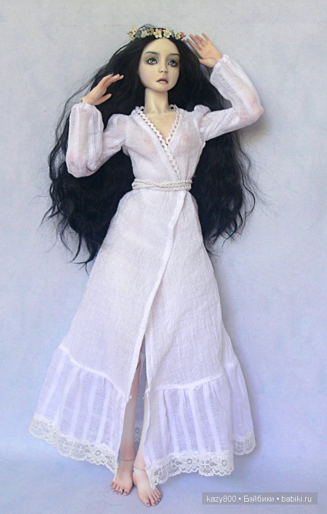 Панночка. По мотивам х/ф "Вий" 1967г. Авторская кукла Вороновой Виктории