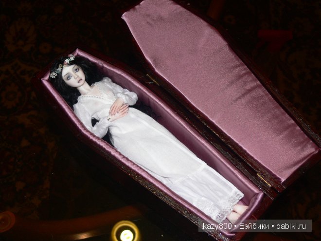 Панночка. По мотивам х/ф "Вий" 1967г. Авторская кукла Вороновой Виктории (фото 9)