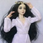 Панночка. По мотивам х/ф "Вий" 1967г. Авторская кукла Вороновой Виктории