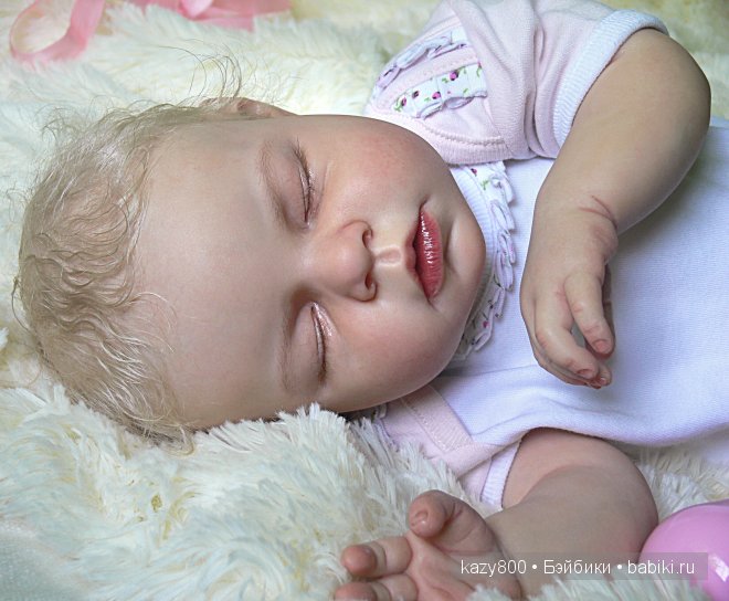 Тише. Не разбудите крошку! Куколка реборн Е.Коротковой "Natali-VO"
