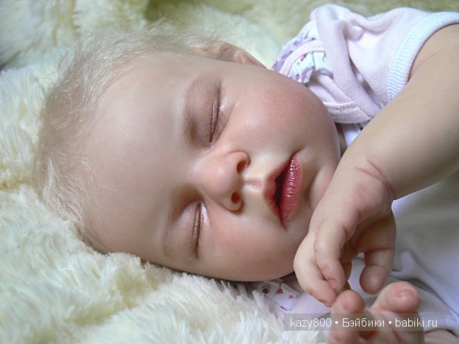 Тише. Не разбудите крошку! Куколка реборн Е.Коротковой "Natali-VO"