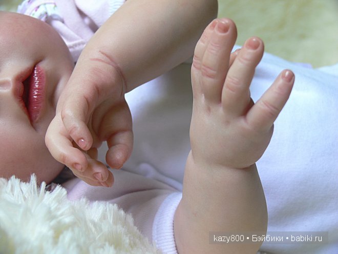 Тише. Не разбудите крошку! Куколка реборн Е.Коротковой "Natali-VO" (фото 5)