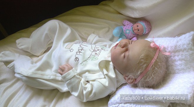 Тише. Не разбудите крошку! Куколка реборн Е.Коротковой "Natali-VO"