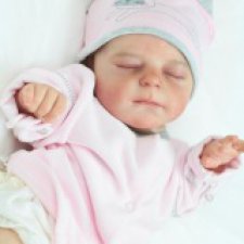 Сладкий ребёнок Amelia, молд Joanna Kazmierczak.Куклы реборн Елены Коротковой