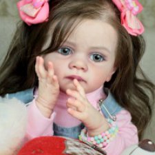 Индивидуальность Фриды. Молд  Frida от Karola Wegerich.Куклы реборн Елены Коротковой