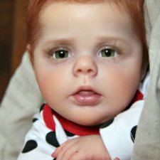 Рыжий огонек Шерри .Куклы реборн Елены Коротковой