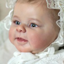 Затем у меня появилось вот такое нежное создание, малышка Гретта. Куклы реборн Елены Коротковой