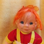 Рыжая Полинка от фабрики "Весна".