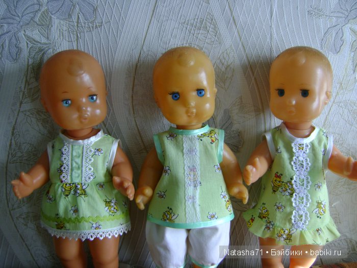 Куклы-тройняшки — Советские винтажные куклы (СССР): Ленигрушка (фото 9)