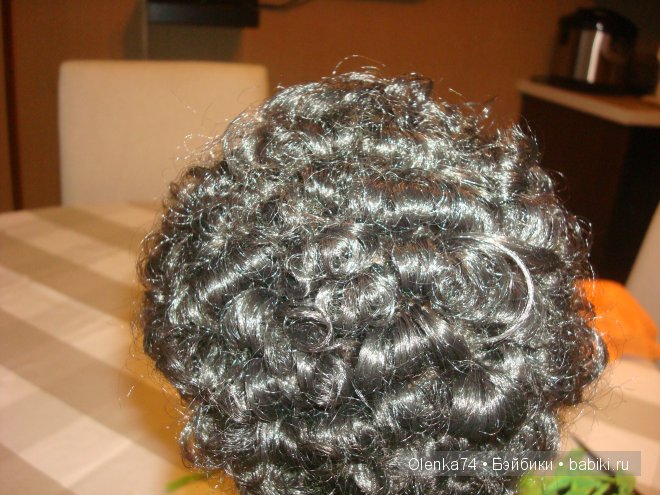 Восстанавливаем прическу куклы