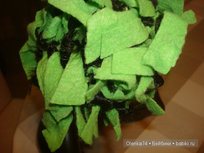 Восстанавливаем прическу куклы