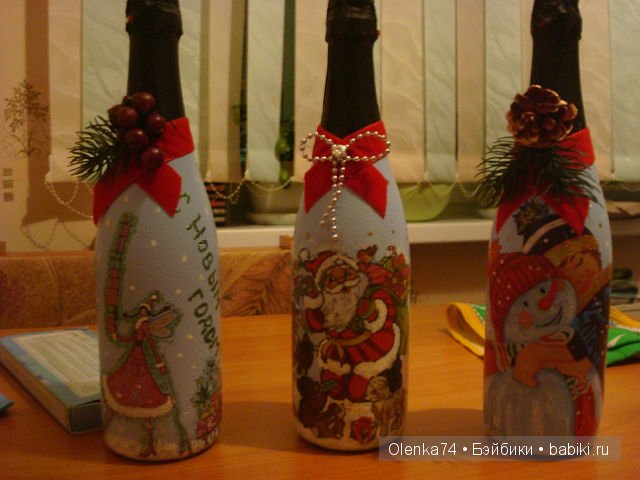 Игрушки из сизаля и декупаж