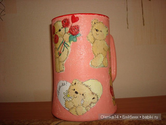 Игрушки из сизаля и декупаж