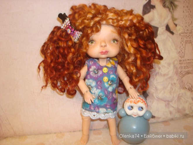 Хочу поделится радостью. Авторская кукла Татьяны Филенко (фото 3)