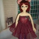 Мой нежный цветочек-Машенька.