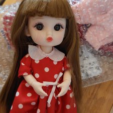 Шарнирная куколка с одеждой