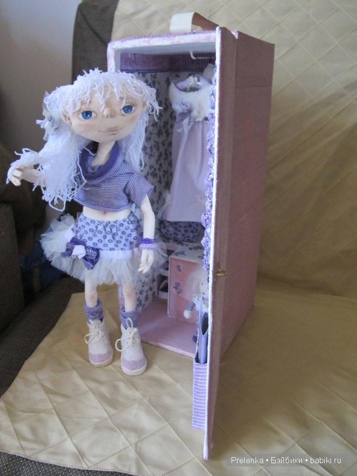 Куколка с набором одежды и собственным гардеробчиком . часть первая - одежда | Бэйбики Куколка с набором одежды и собственным гардеробчиком . часть первая - одежда