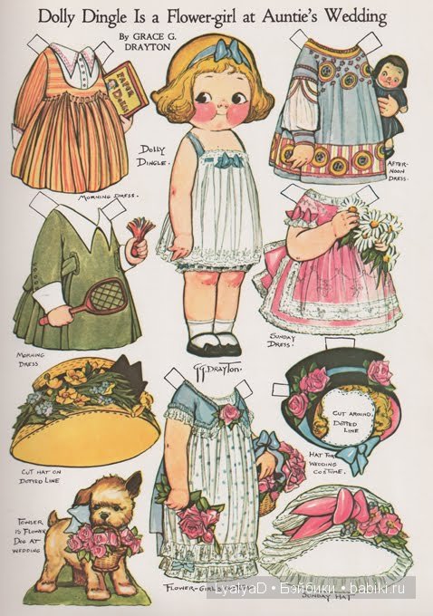 Бумажные куклы — Интересное и необычное: фотоподборки