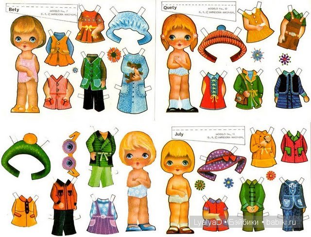 Бумажные куклы — Интересное и необычное: фотоподборки