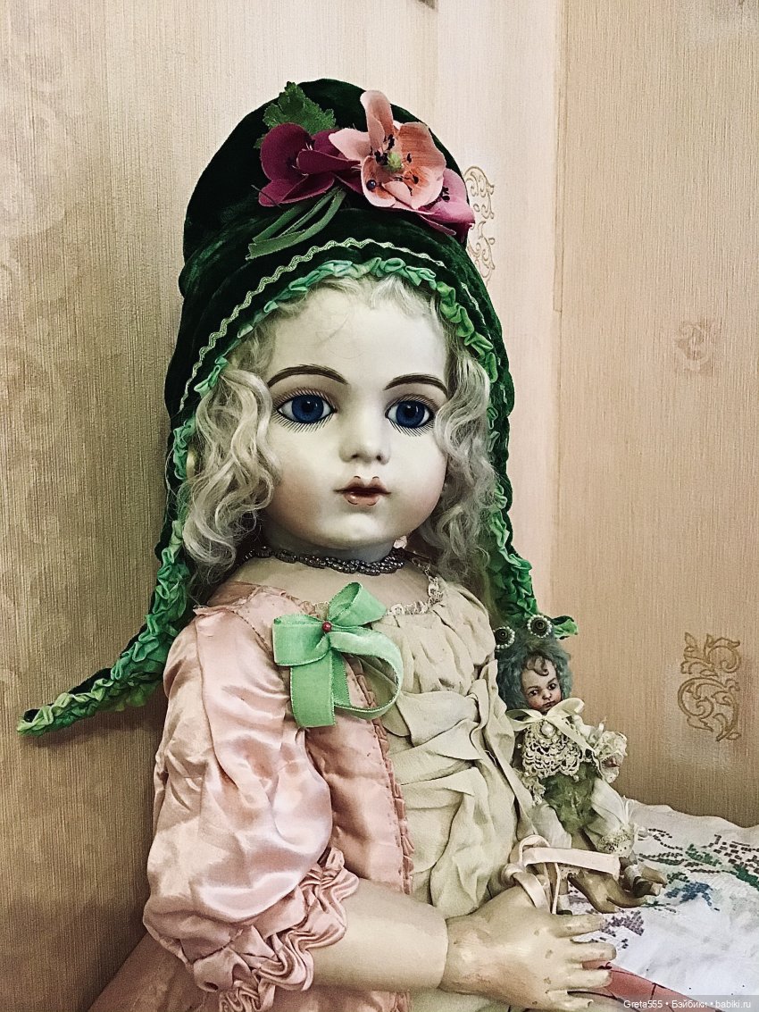 Мудрость сказки « Принц- лягушонок». Мой новый изумрудный бонет (фото 3)