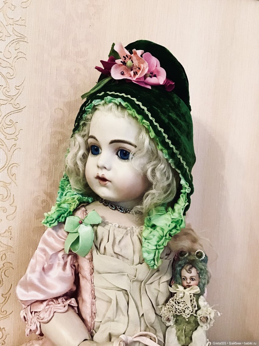 Мудрость сказки « Принц- лягушонок». Мой новый изумрудный бонет (фото 8)