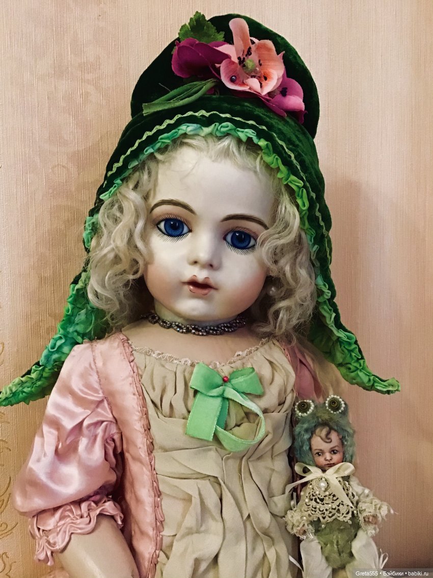 Мудрость сказки « Принц- лягушонок». Мой новый изумрудный бонет (фото 10)