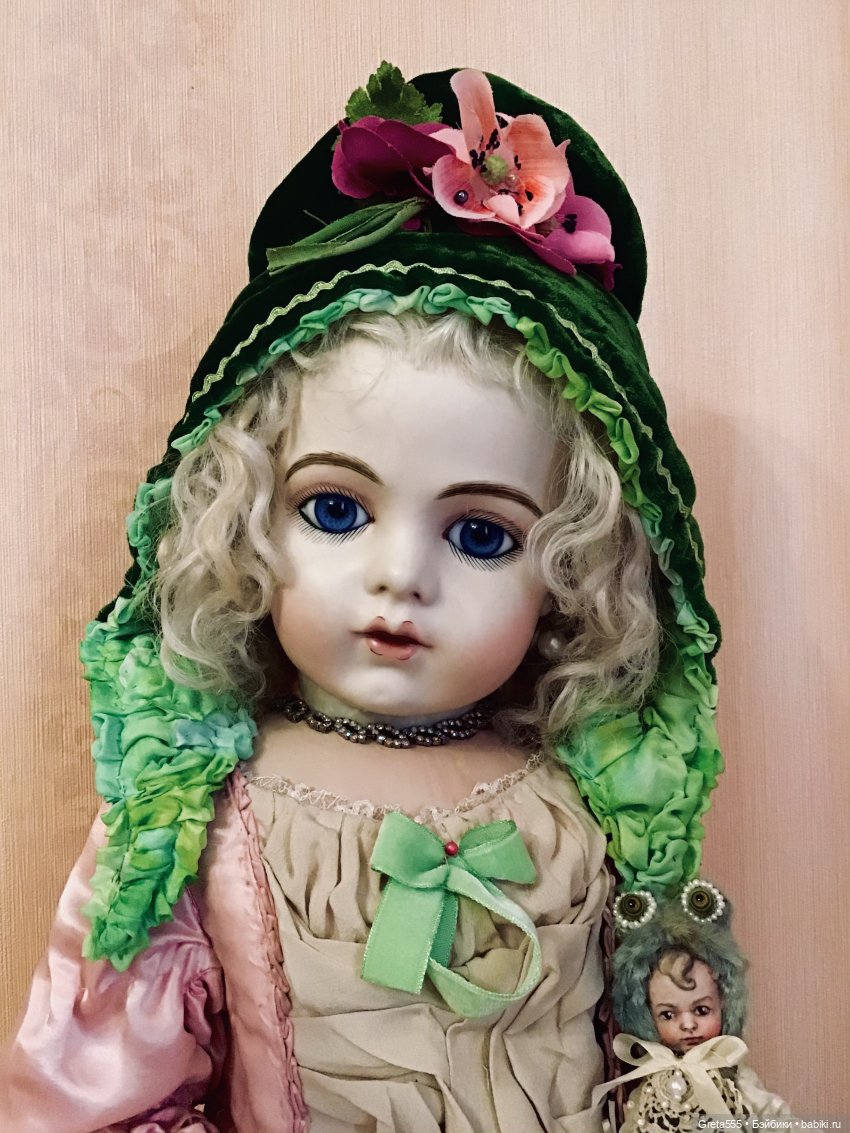 Мудрость сказки « Принц- лягушонок». Мой новый изумрудный бонет (фото 9)