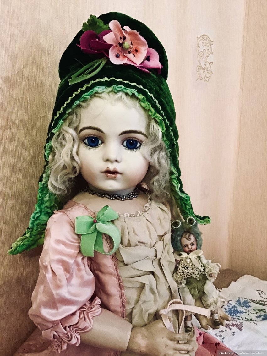 Мудрость сказки « Принц- лягушонок». Мой новый изумрудный бонет (фото 7)