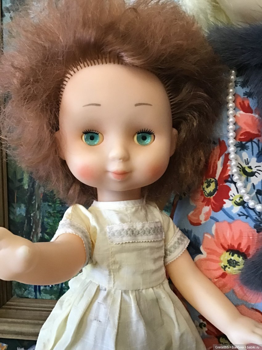 Белокожая красотка Маня советской эпохи . Моя поздняя кукольная любовь